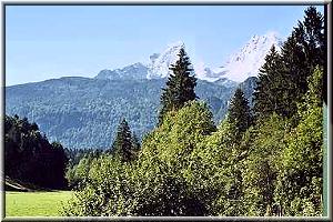 Ausblick auf den Watzmann